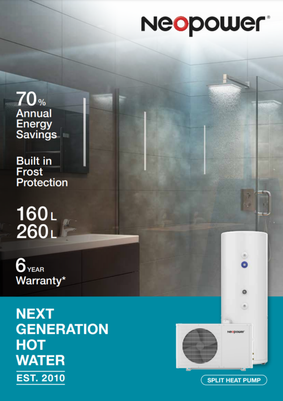 NeoPower 4ppA4 Split Heat Pump Brochure v3
